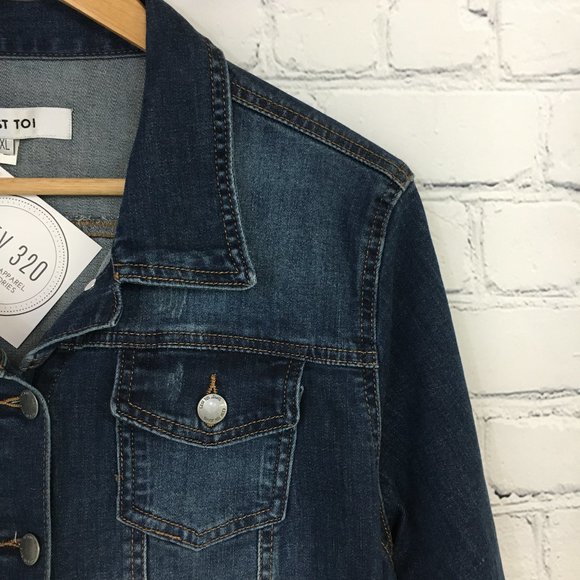 PLUS essential denim jacket - Picture 4 of 4